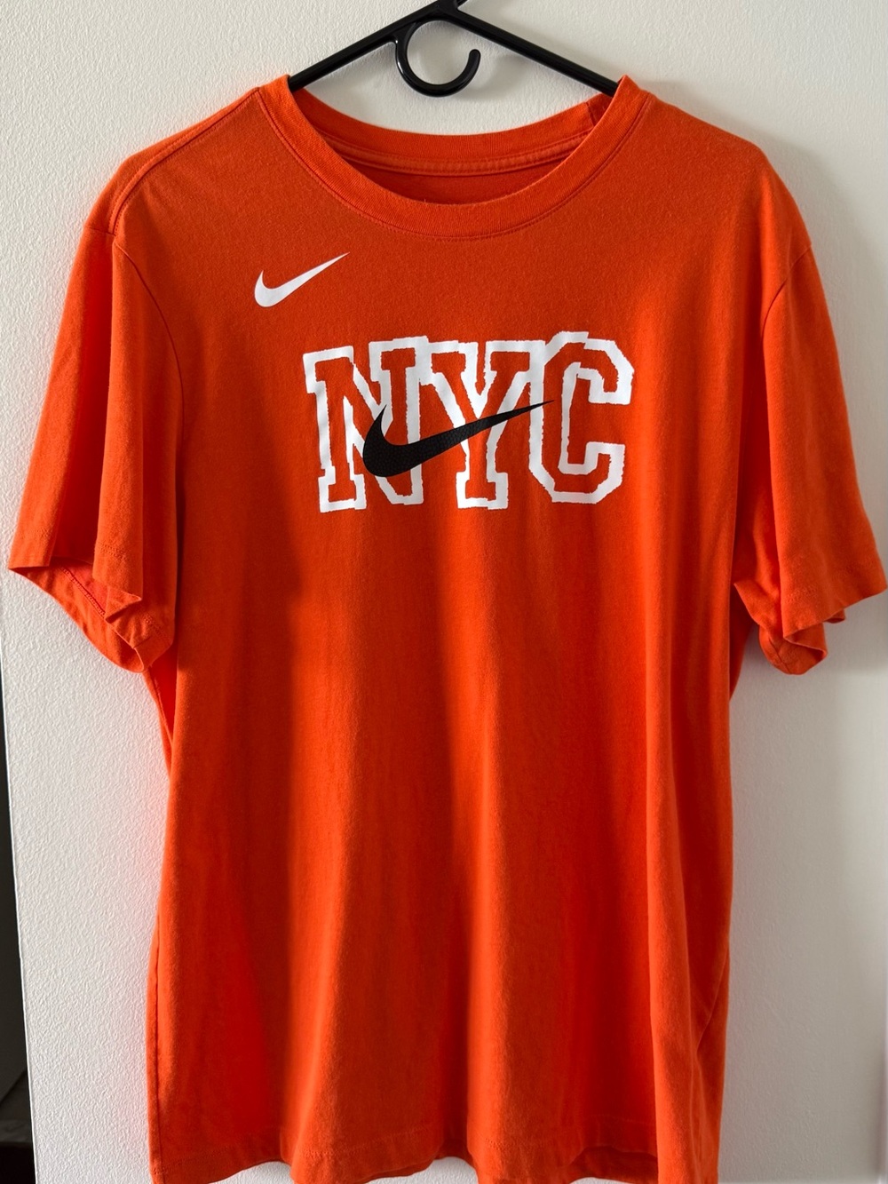 Nike Orange NYC Graphic Short Sleeve Tee